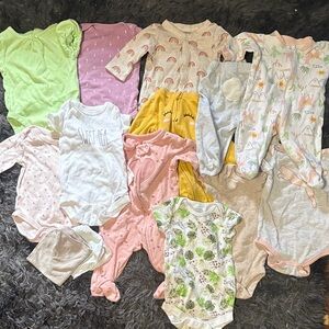 Newborn Baby Girl Clothes 0-3M